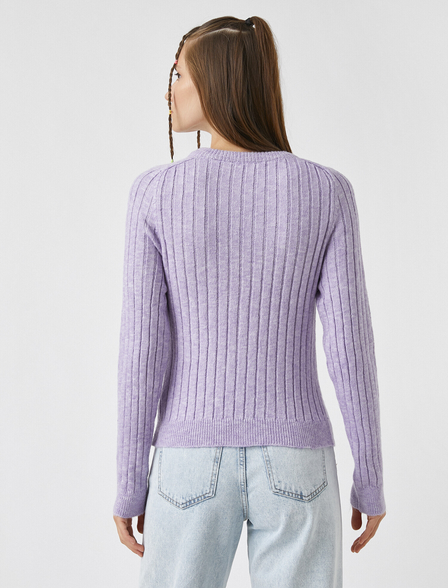   Uzun Kollu Triko Kazak