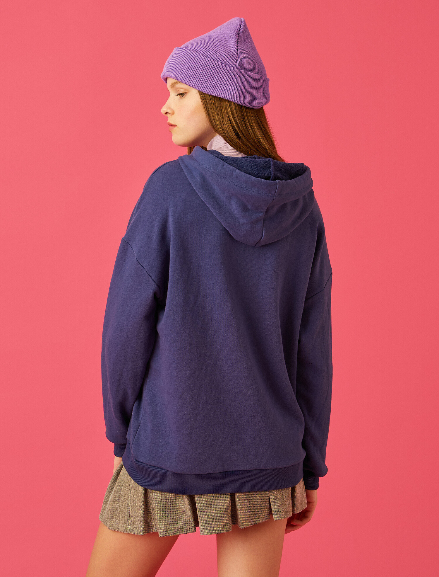   Tom ve Jerry Sweatshirt Lisanslı Baskılı Kapüşonlu