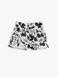 Mickey Mouse Baskılı Lisanslı Şort