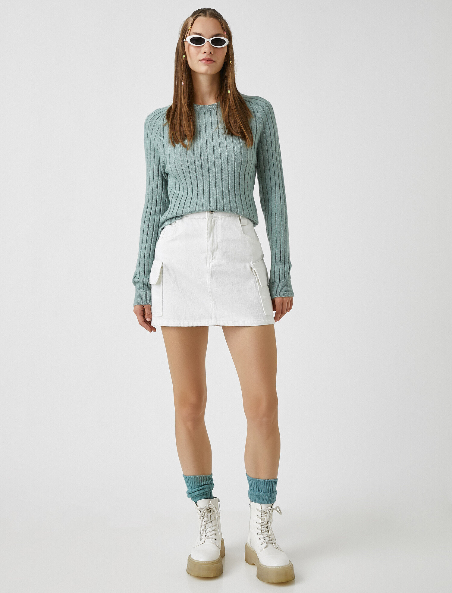   Uzun Kollu Triko Kazak