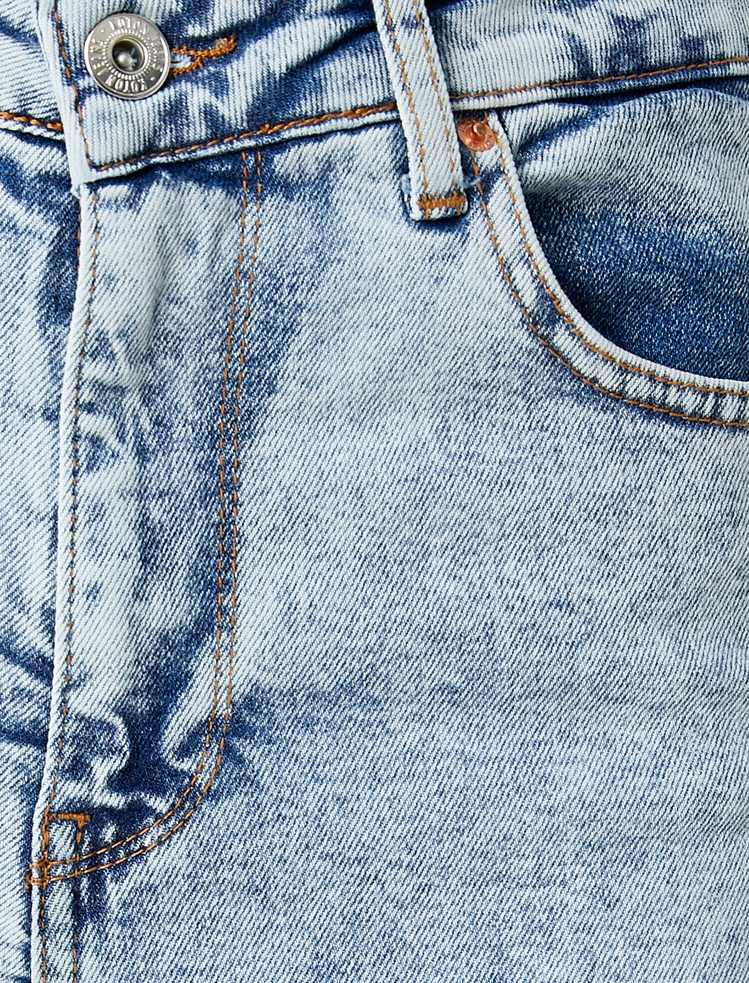   Yüksek Bel Kot Pantolon - Mom Slim Jean