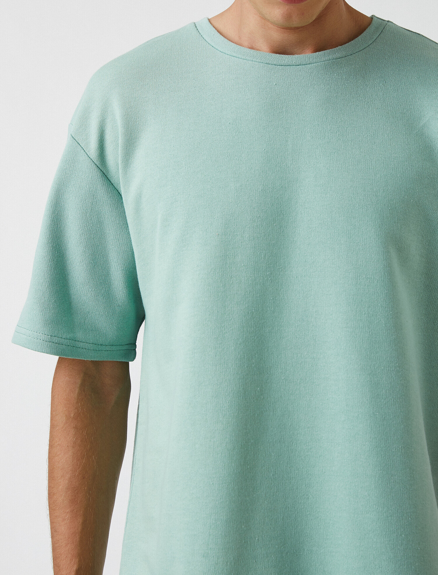   Oversize Tişört Pamuklu