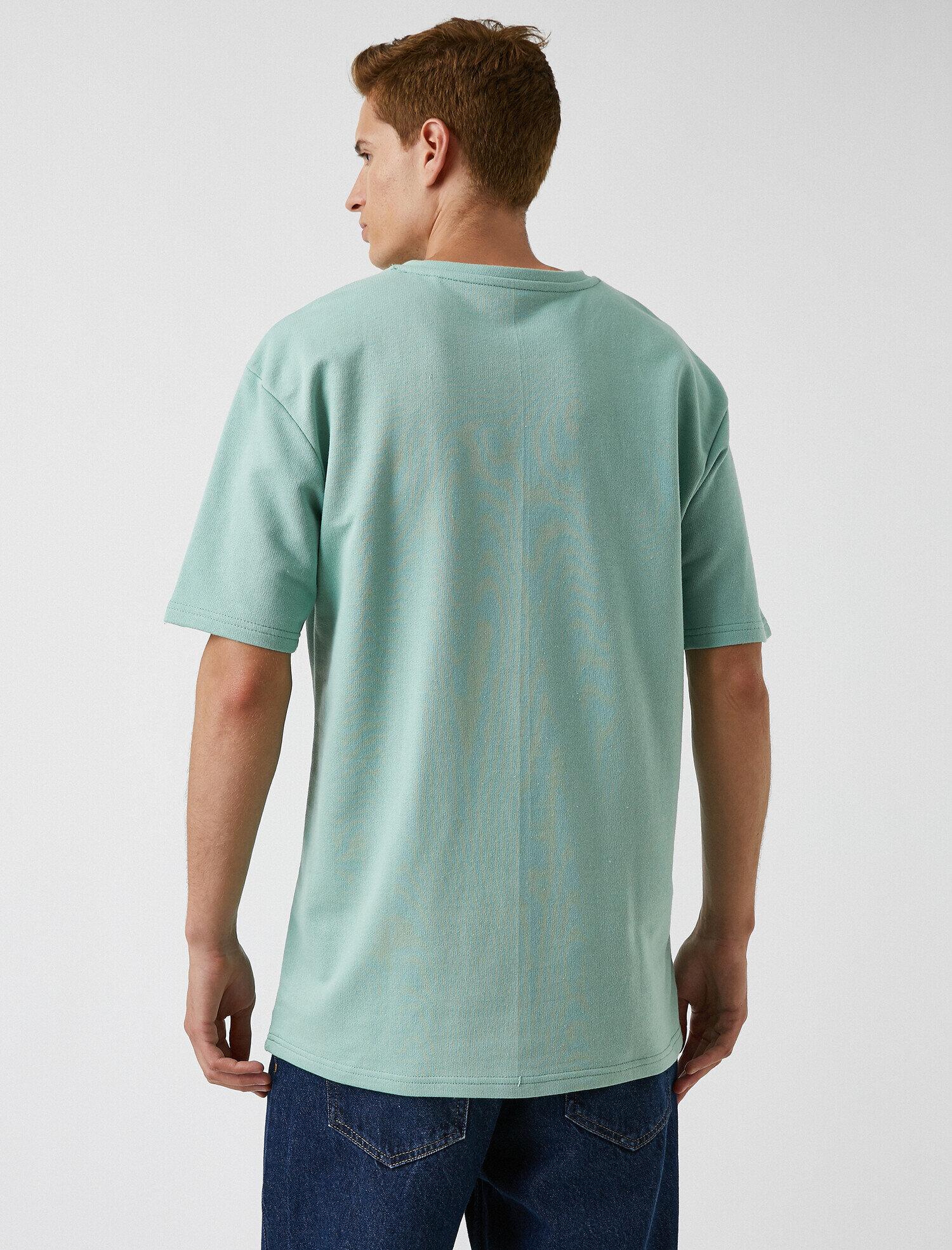   Oversize Tişört Pamuklu