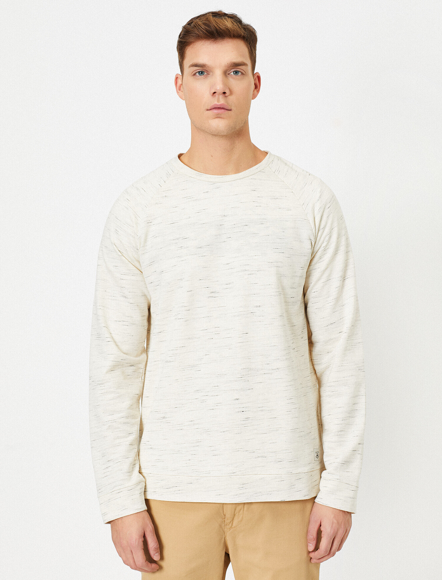 Bisiklet Yaka Mevsimlik Slim Fit Basic Kazak