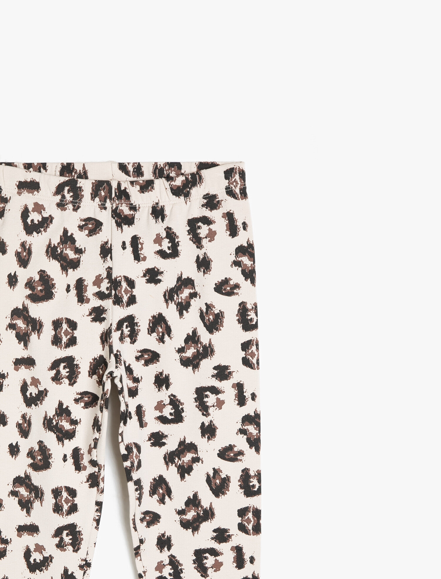  Kız Çocuk Leopar Desenli Tayt