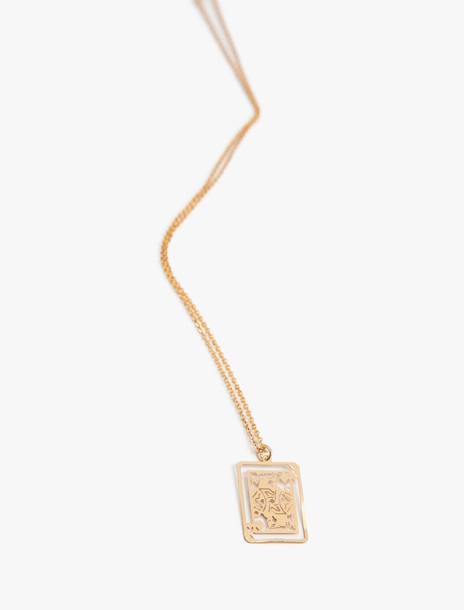  Kadın Metalik Kolye