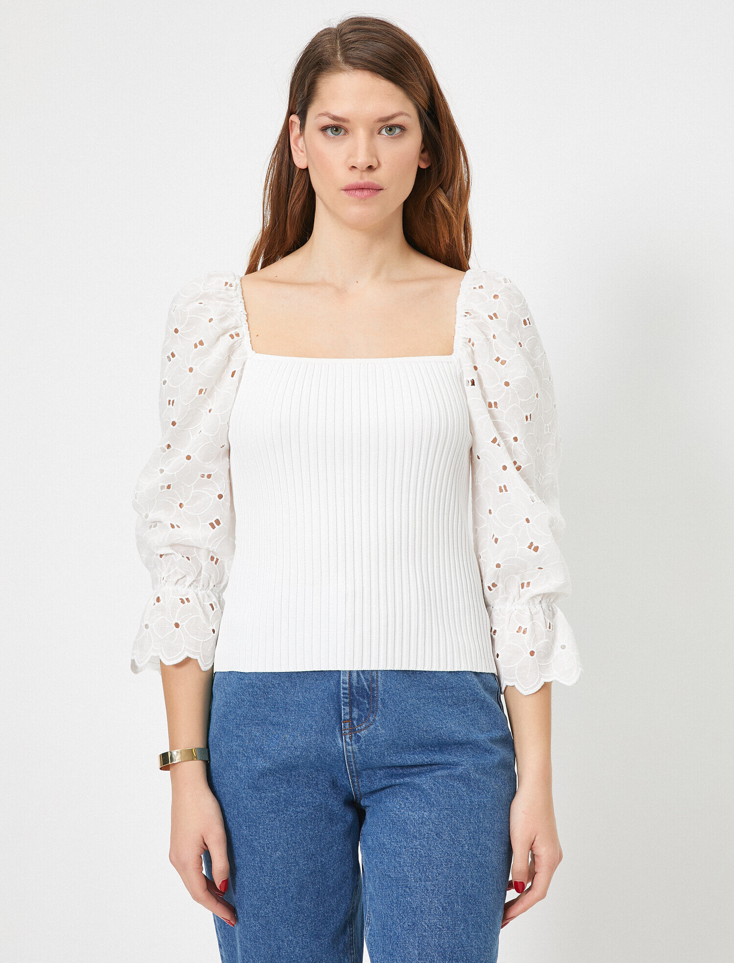   İslemeli Triko Kazak