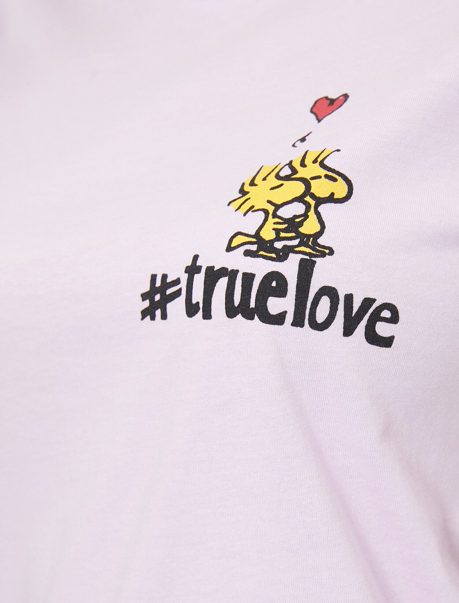   Bisiklet Yaka Kısa Kollu Yazılı Baskılı Tişört