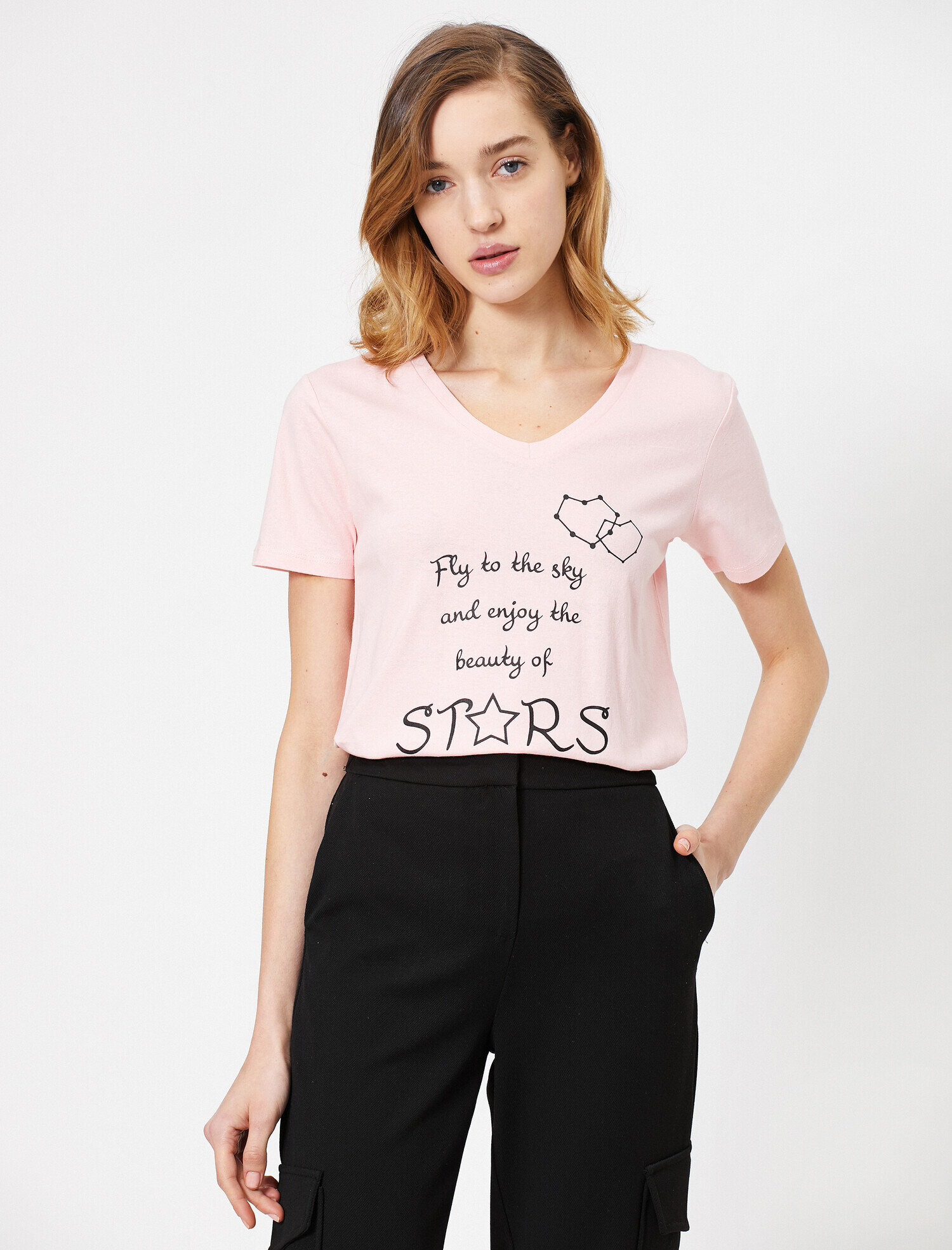   Yazılı Baskılı Tişört