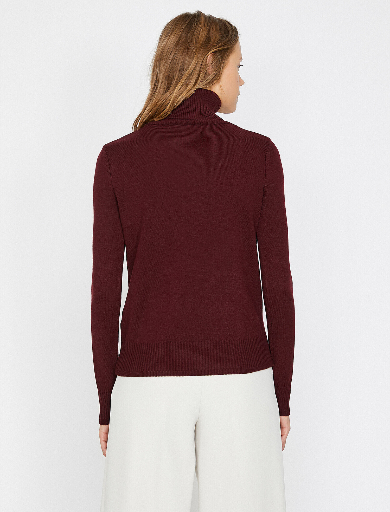   Boğazlı Triko Kazak