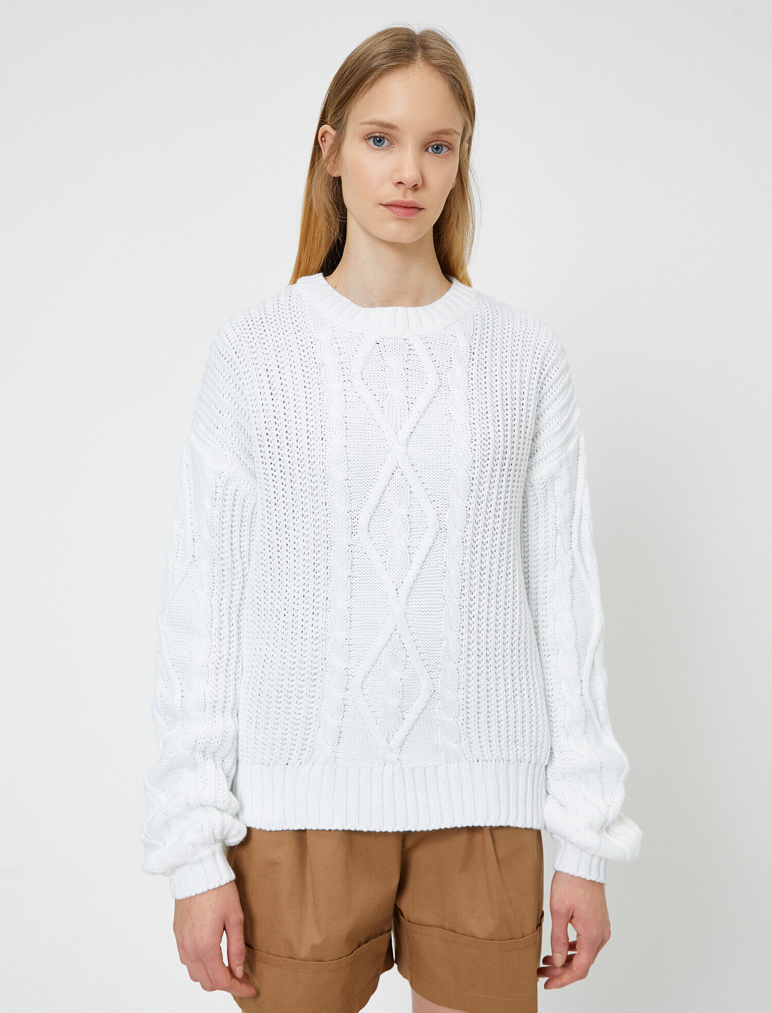   Örgülü Triko Kazak