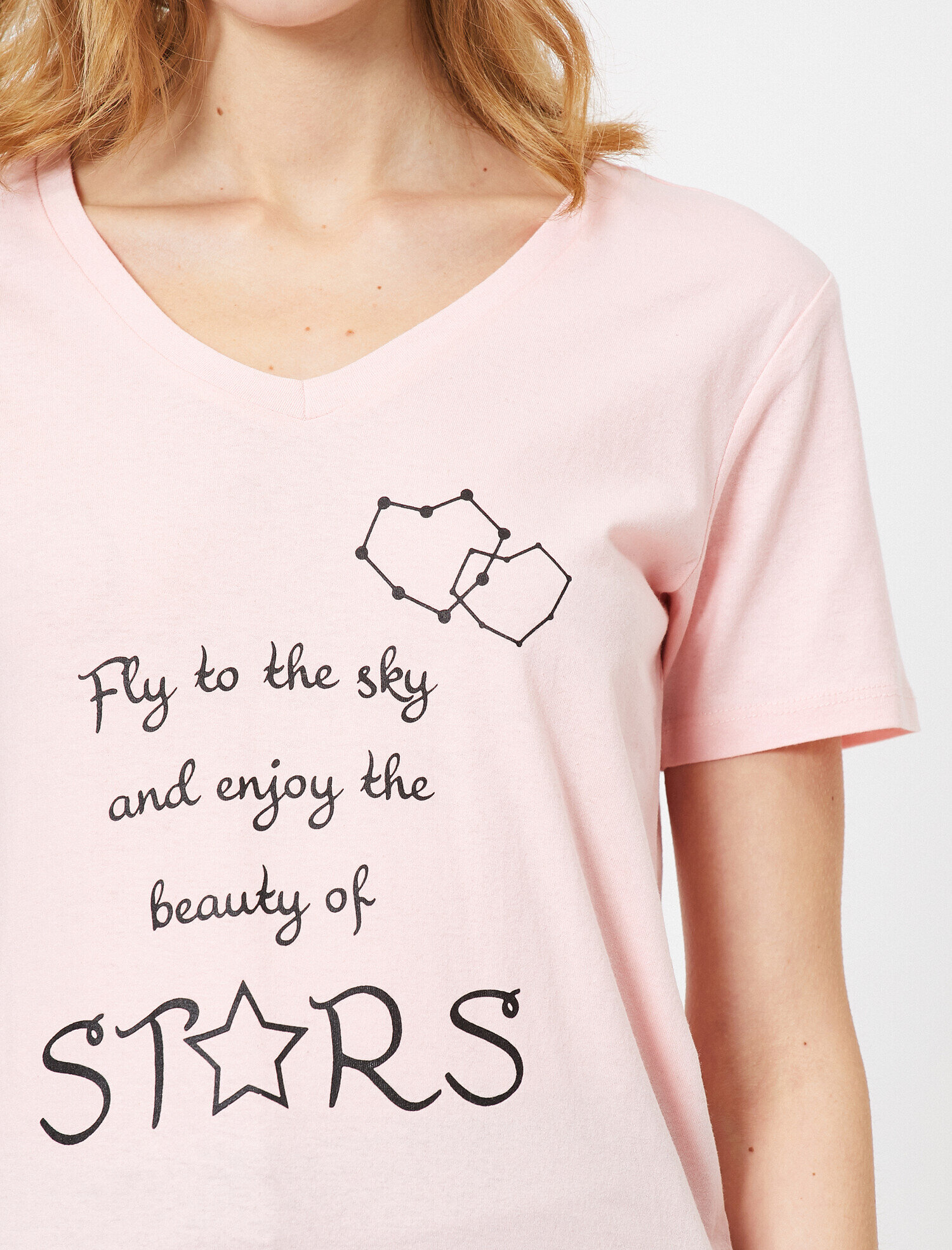   Yazılı Baskılı Tişört