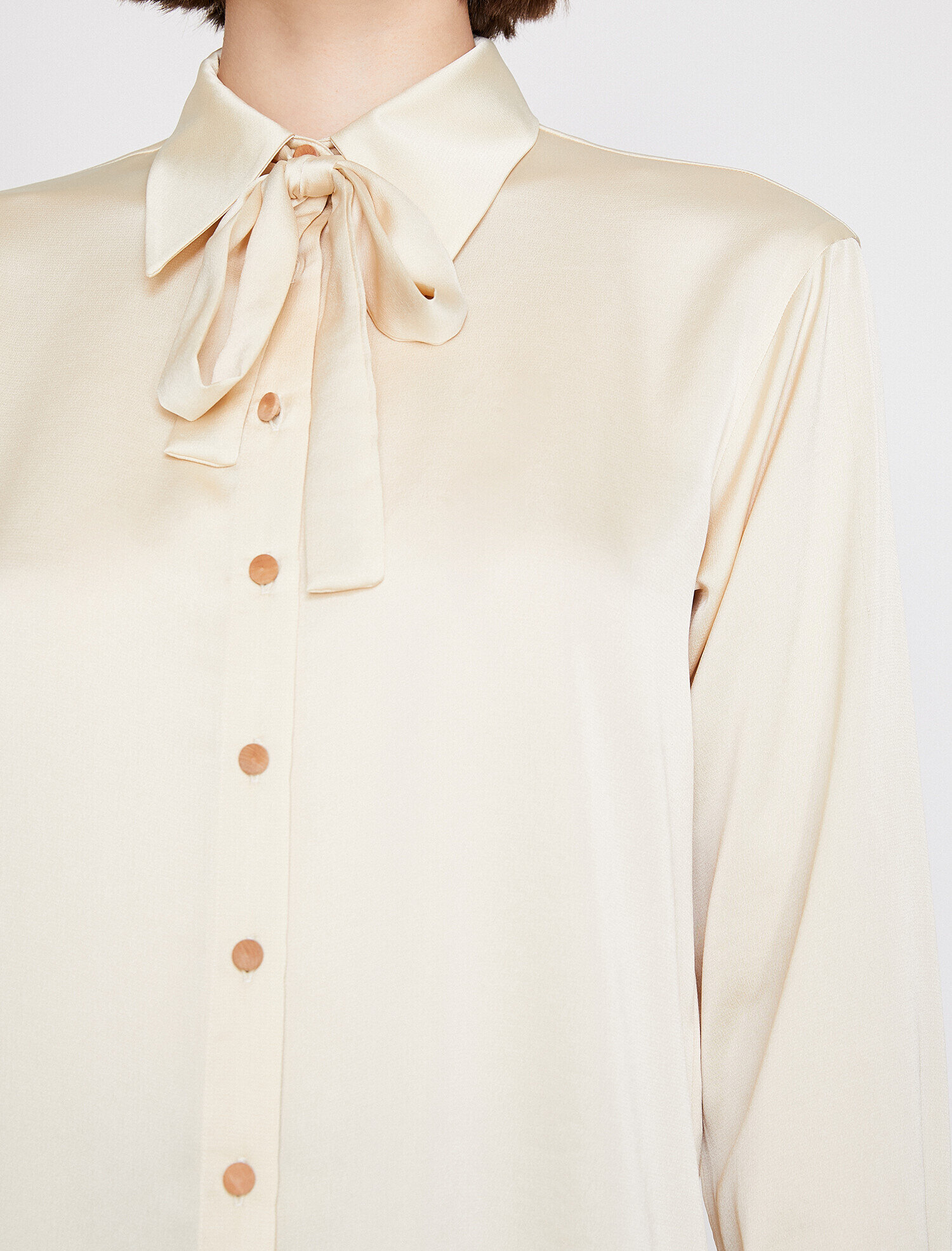   Bağlama Detaylı Gömlek