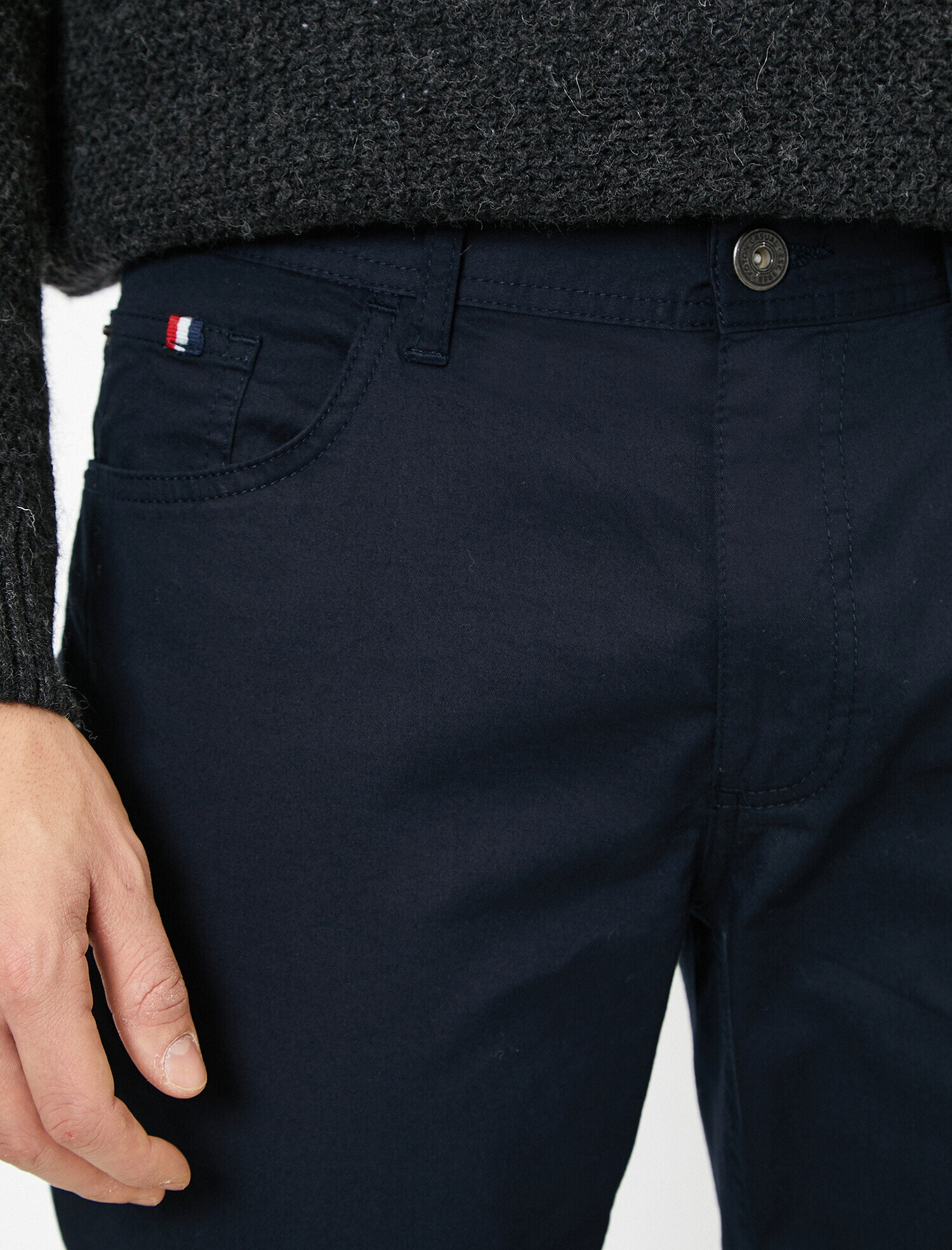   Cep Detaylı Slim Fit Pantolon