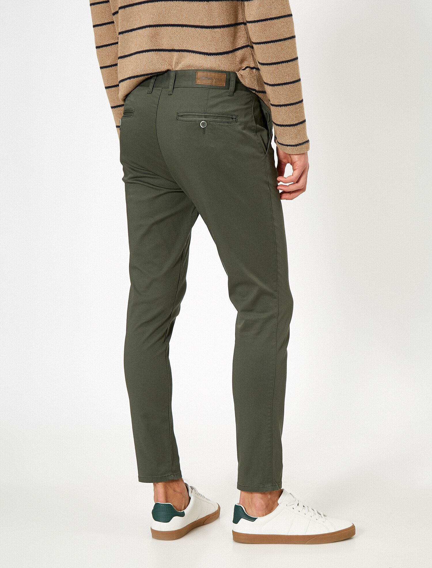 Cep Detaylı Skinny Fit Pantolon