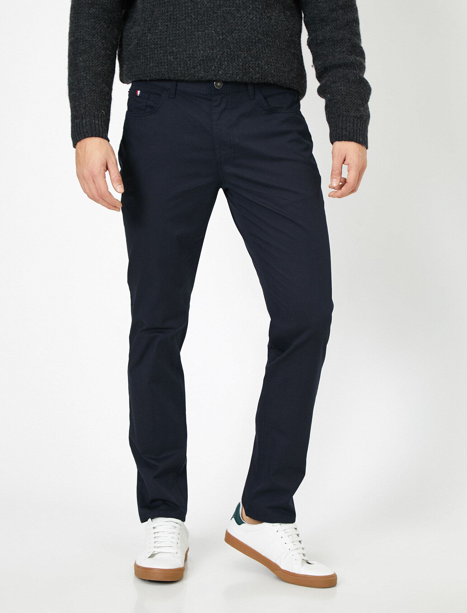   Cep Detaylı Slim Fit Pantolon