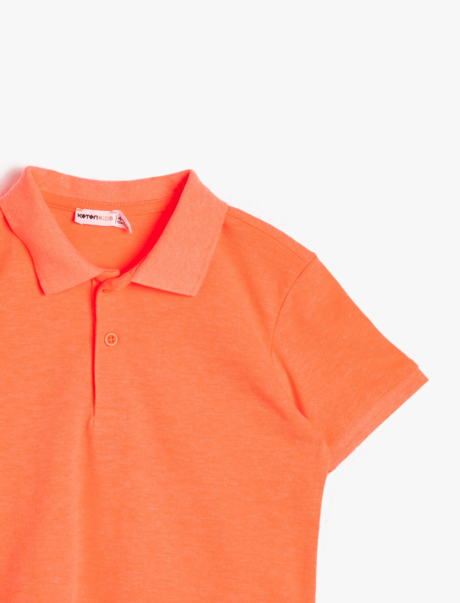  Erkek Çocuk Basic Kol Ucu Triko Detaylı Polo Pike Tişört