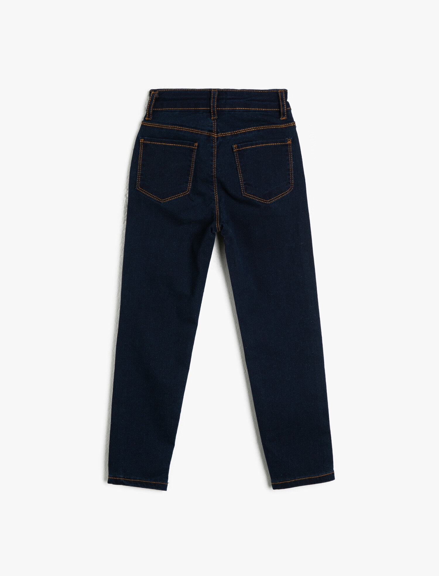  Erkek Çocuk Kot Pantolon Pamuk Karışımlı Cepli - Loose Jean