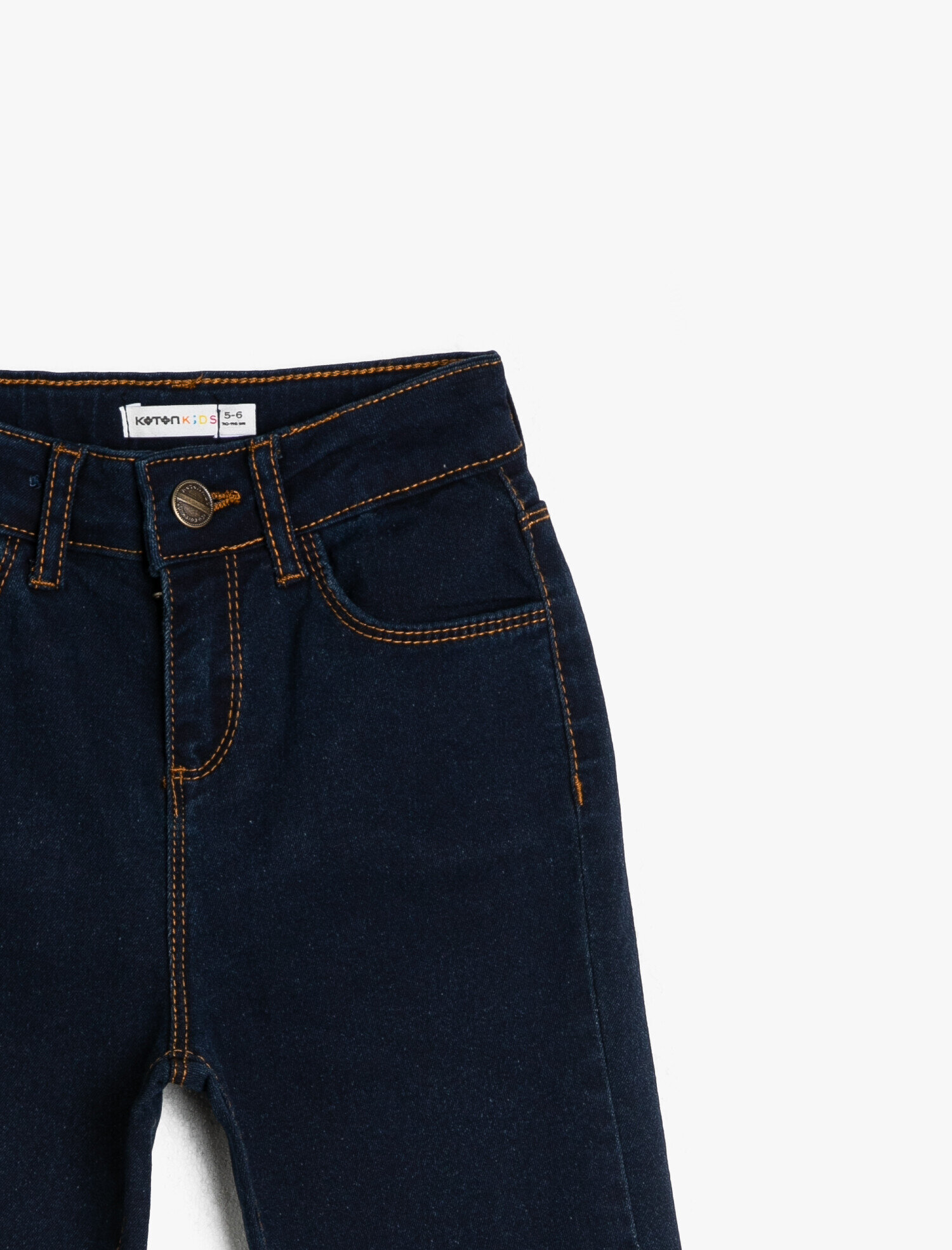  Erkek Çocuk Kot Pantolon Pamuk Karışımlı Cepli - Loose Jean