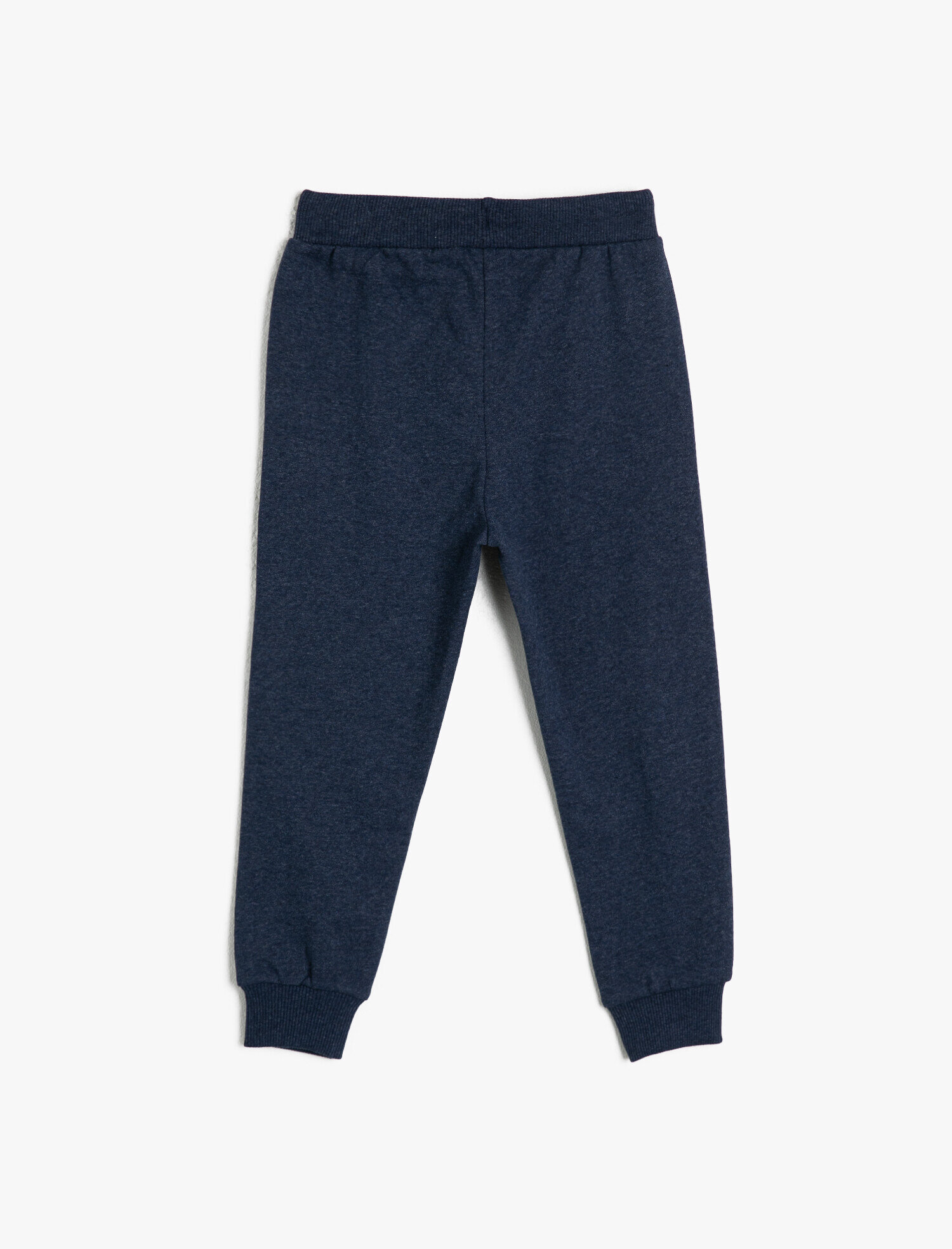  Erkek Çocuk İçi Yumuşak Tüylü Sweatshirt Kumaşından Paçası Ribanalı Jogger Eşofman Altı