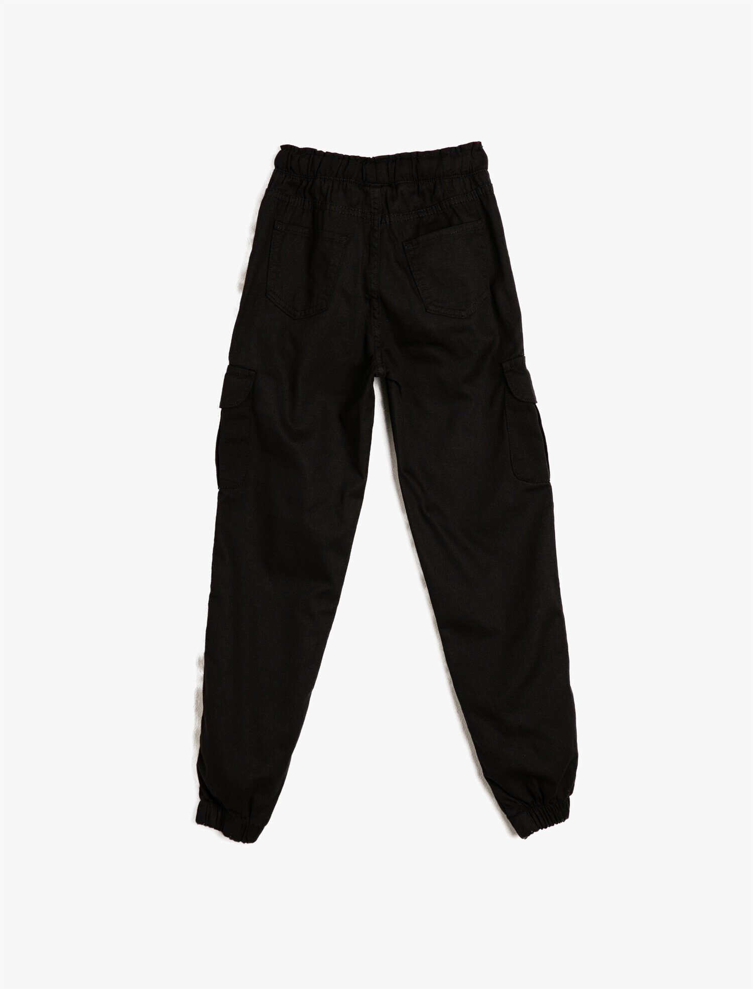  Erkek Çocuk Paçası Beli Lastikli Cepli Bol Pantolon