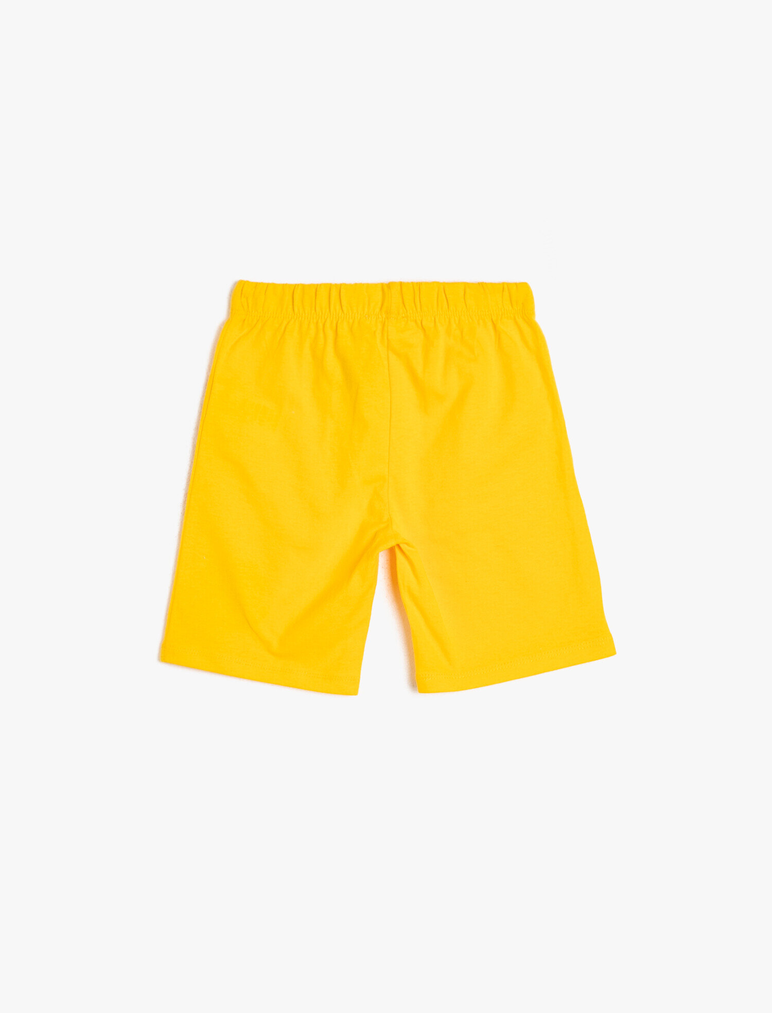  Erkek Çocuk Baskılı Şort Pamuklu Beli Lastikli