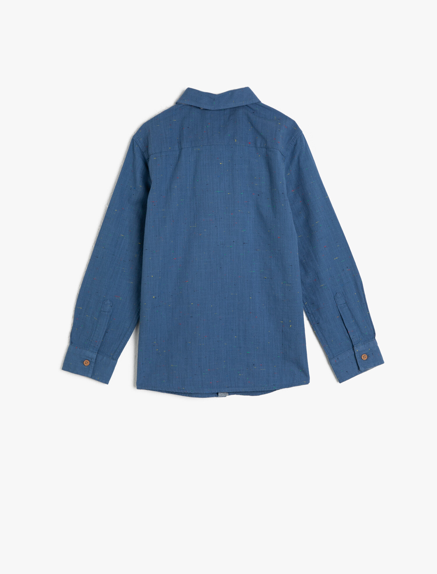  Erkek Çocuk Papyonlu Cepli Uzun Kollu Klasik Yaka Gömlek