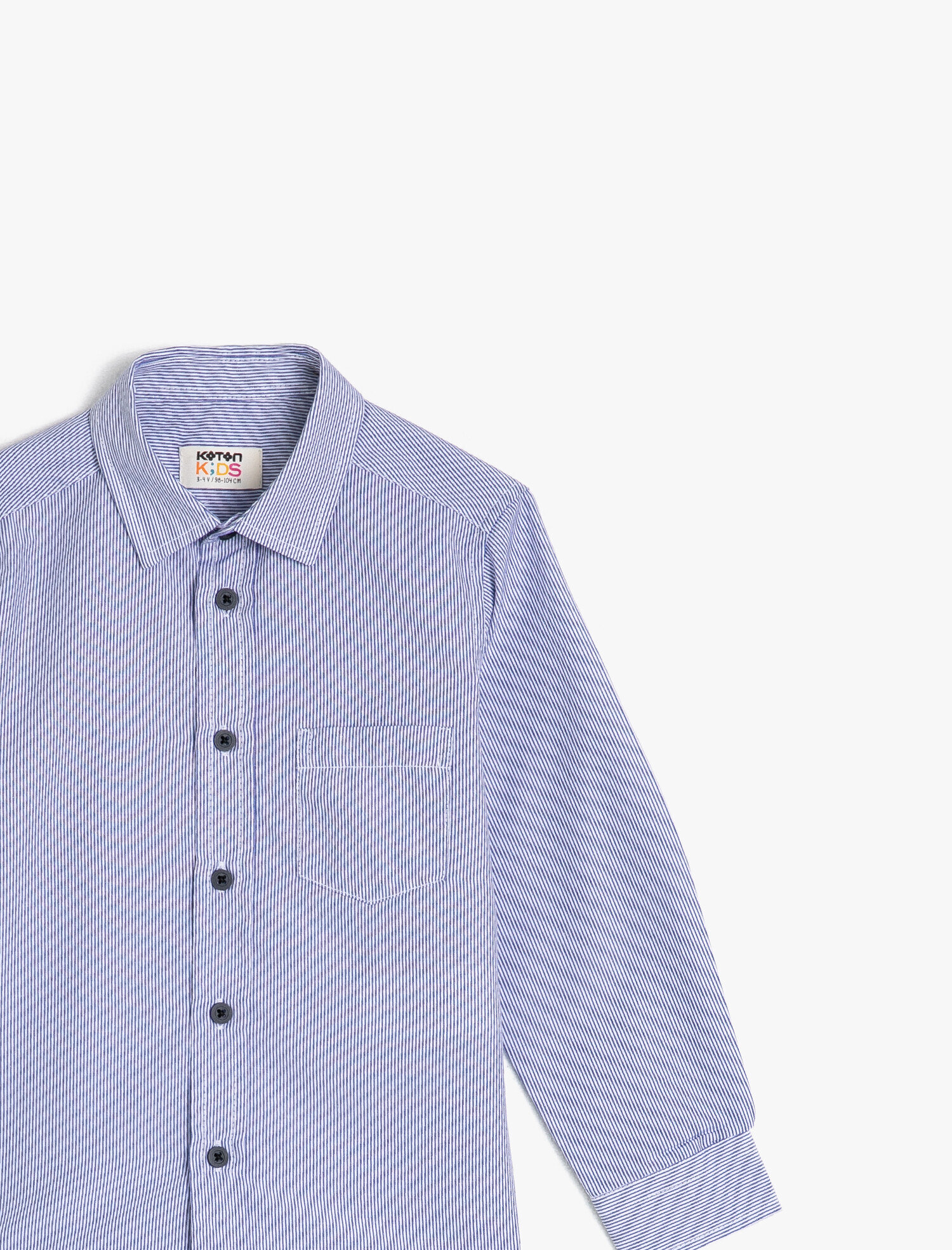  Erkek Çocuk Cep Detaylı Gömlek