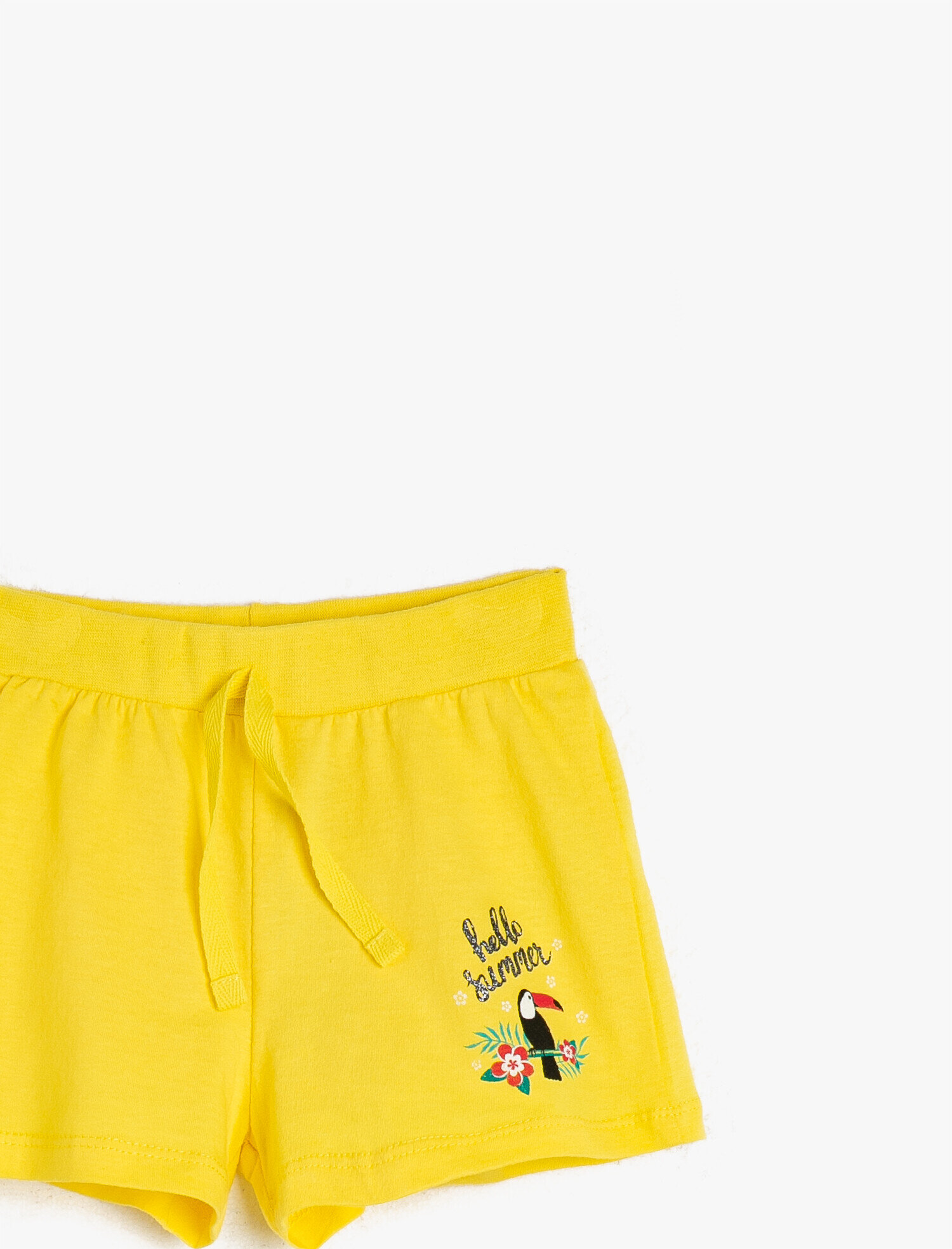  Kız Çocuk Baskılı Şort