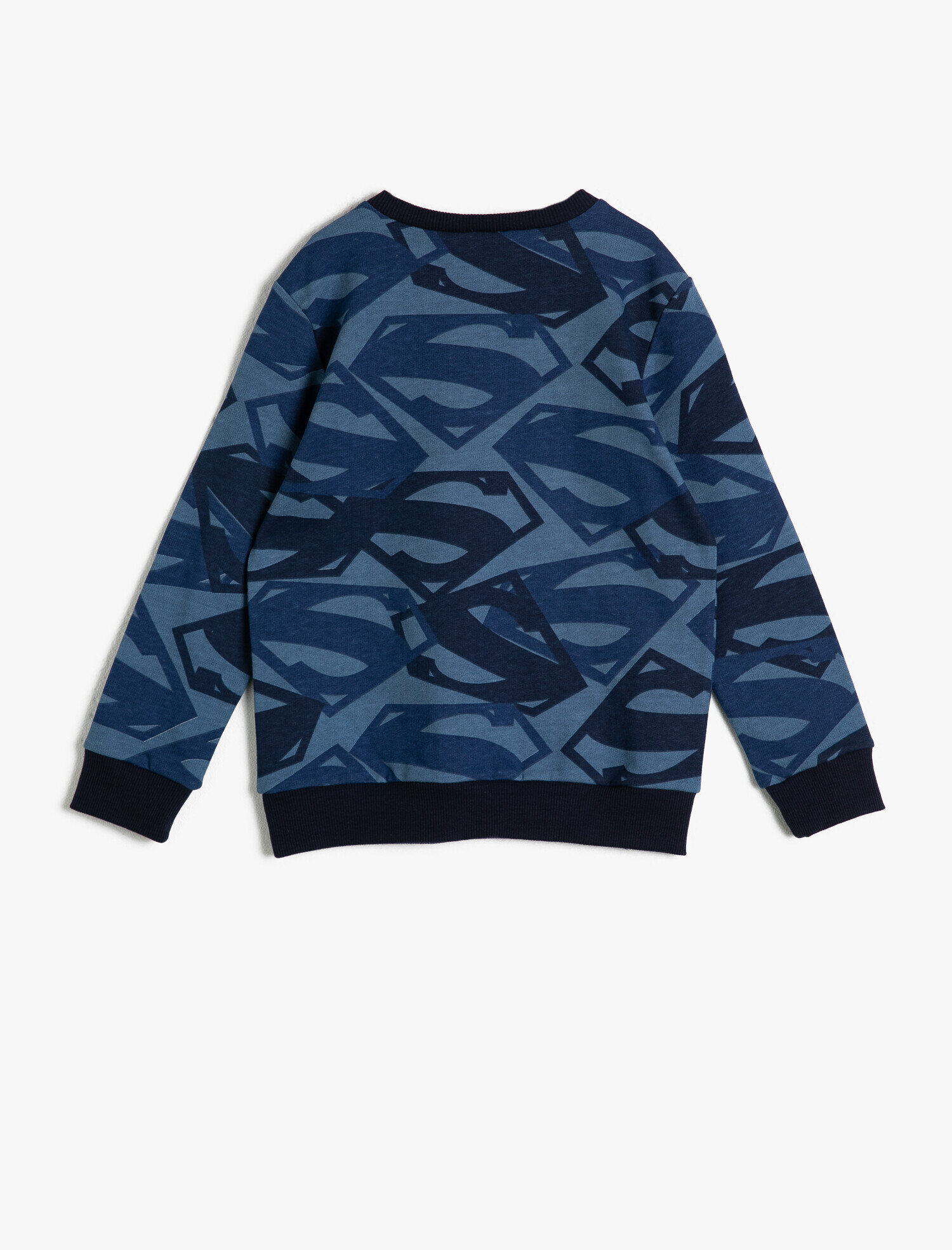  Erkek Çocuk Superman Lisanslı Baskılı Sweatshirt