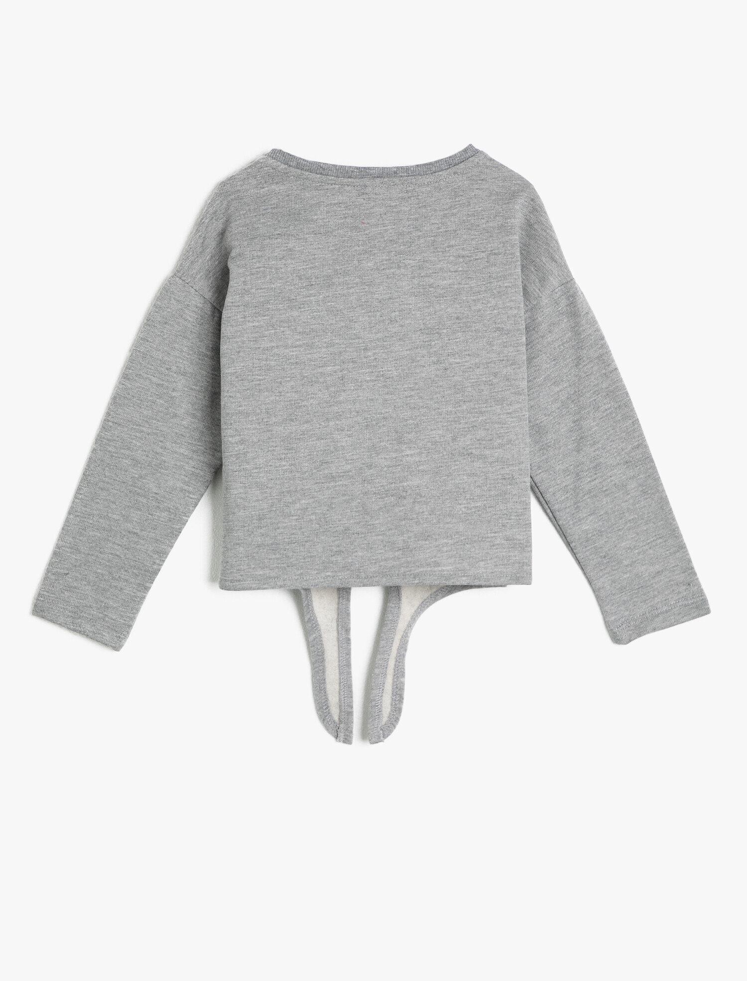  Kız Çocuk Yazılı Baskılı Sweatshirt