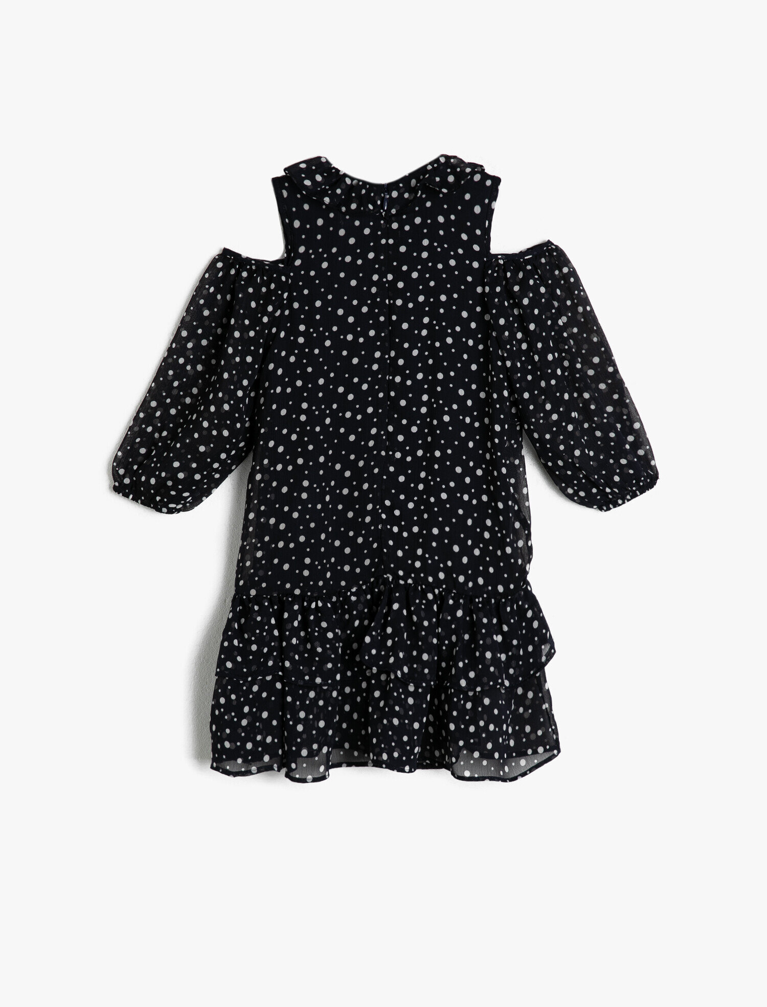  Kız Çocuk Puantiyeli Elbise