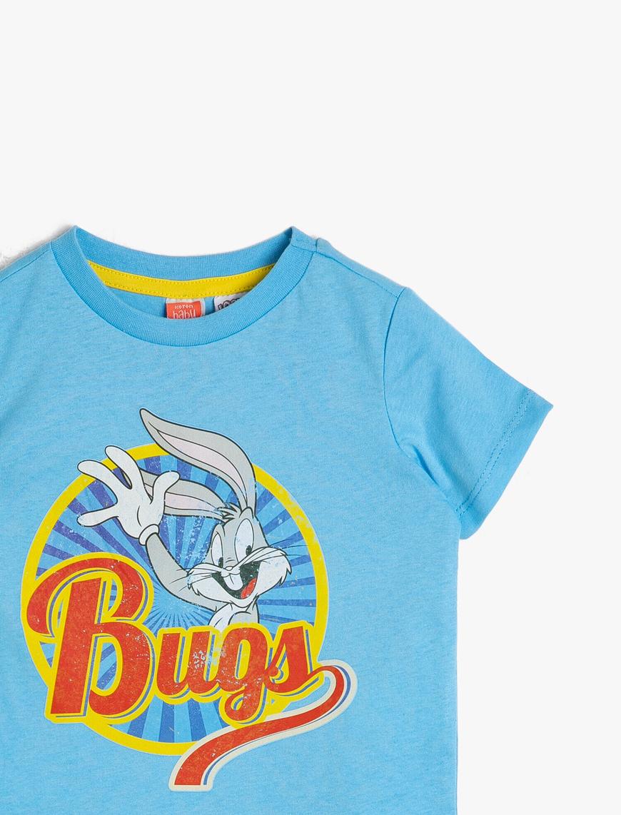  Erkek Bebek Bugs Bunny Lisanslı Tişört