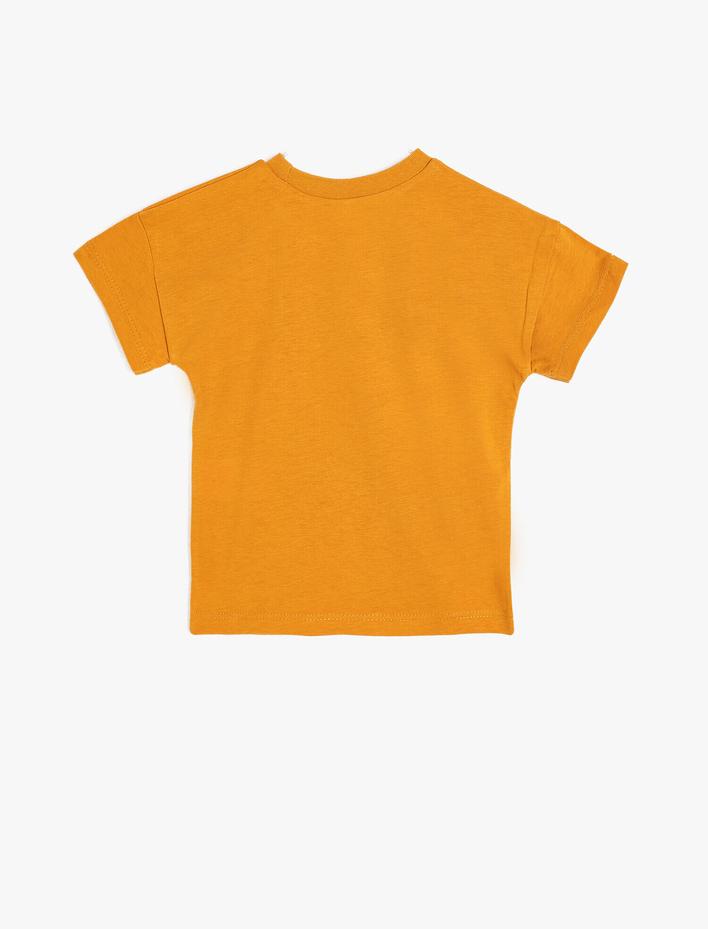 Erkek Bebek Yazılı Baskılı Tişört