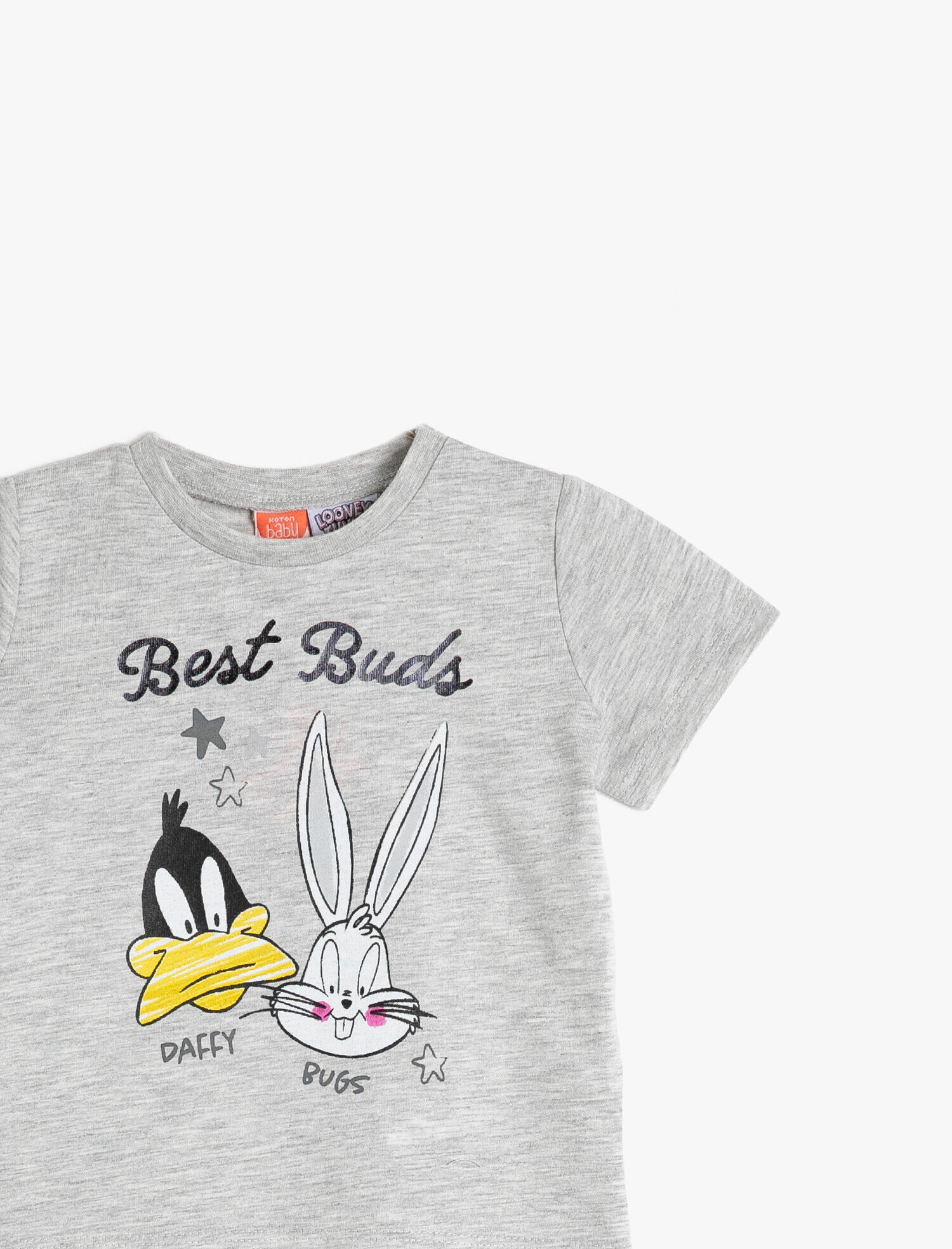  Erkek Bebek Looney Tunes Baskılı Lisanslı Tişört