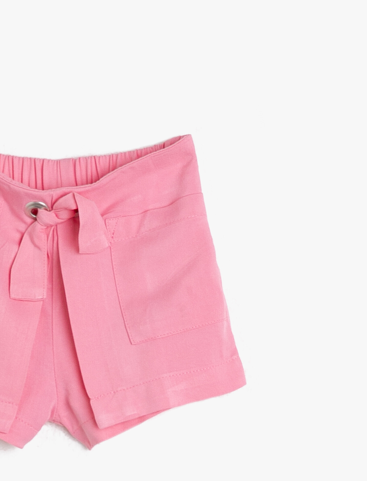  Kız Bebek Kuş Gözü Detaylı Şort