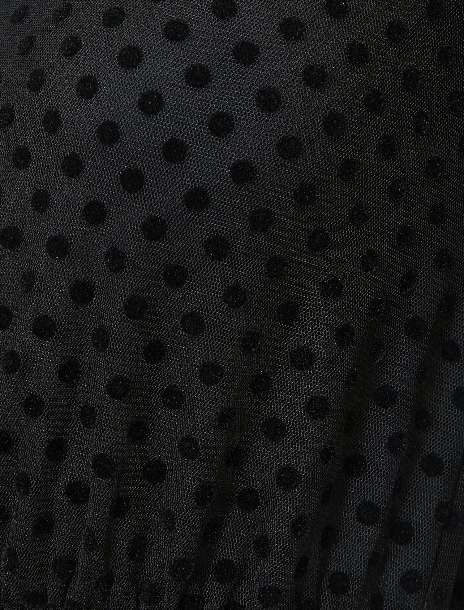   Tül Detaylı Kısa Kollu Uzun Elbise