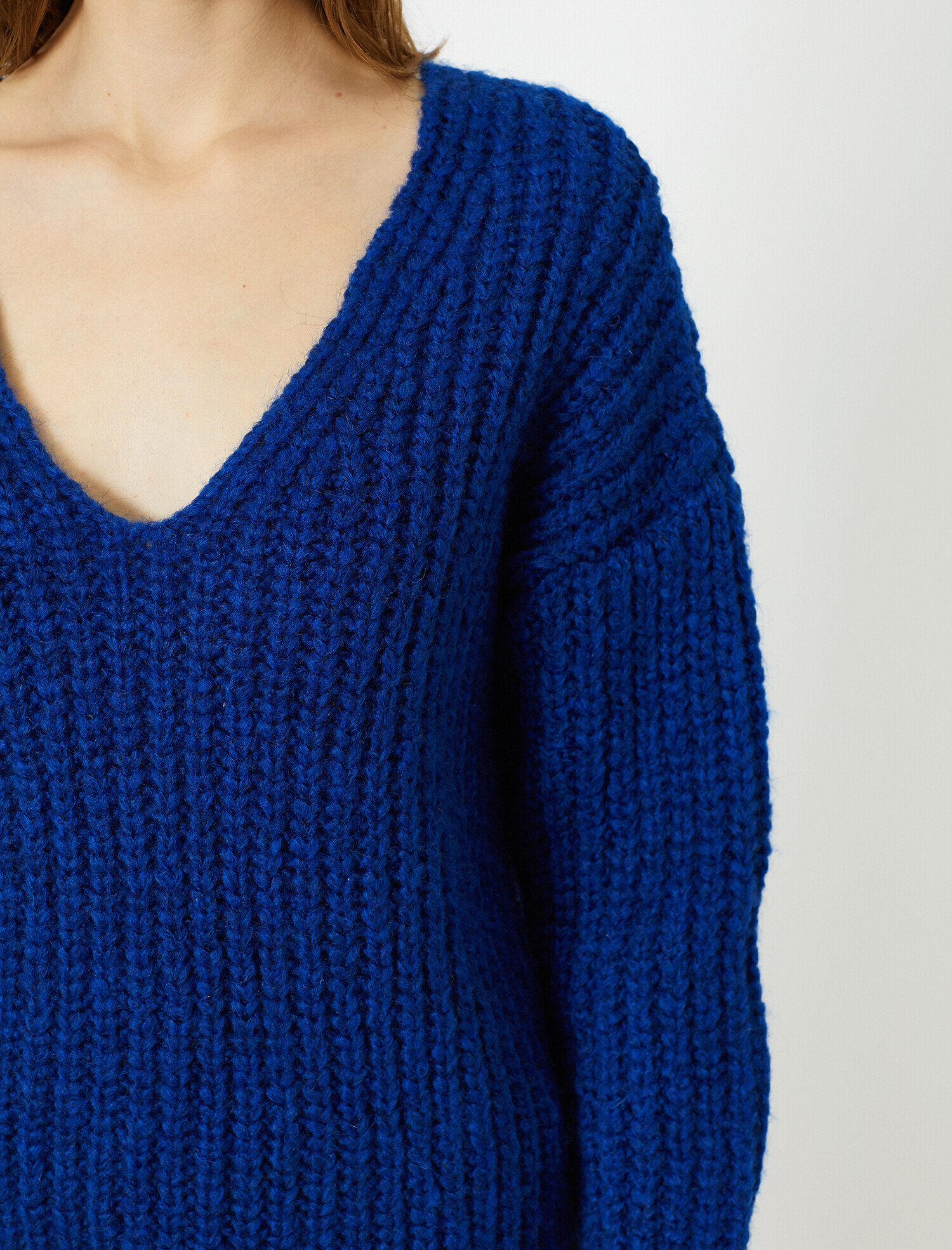   Örgülü Triko Kazak