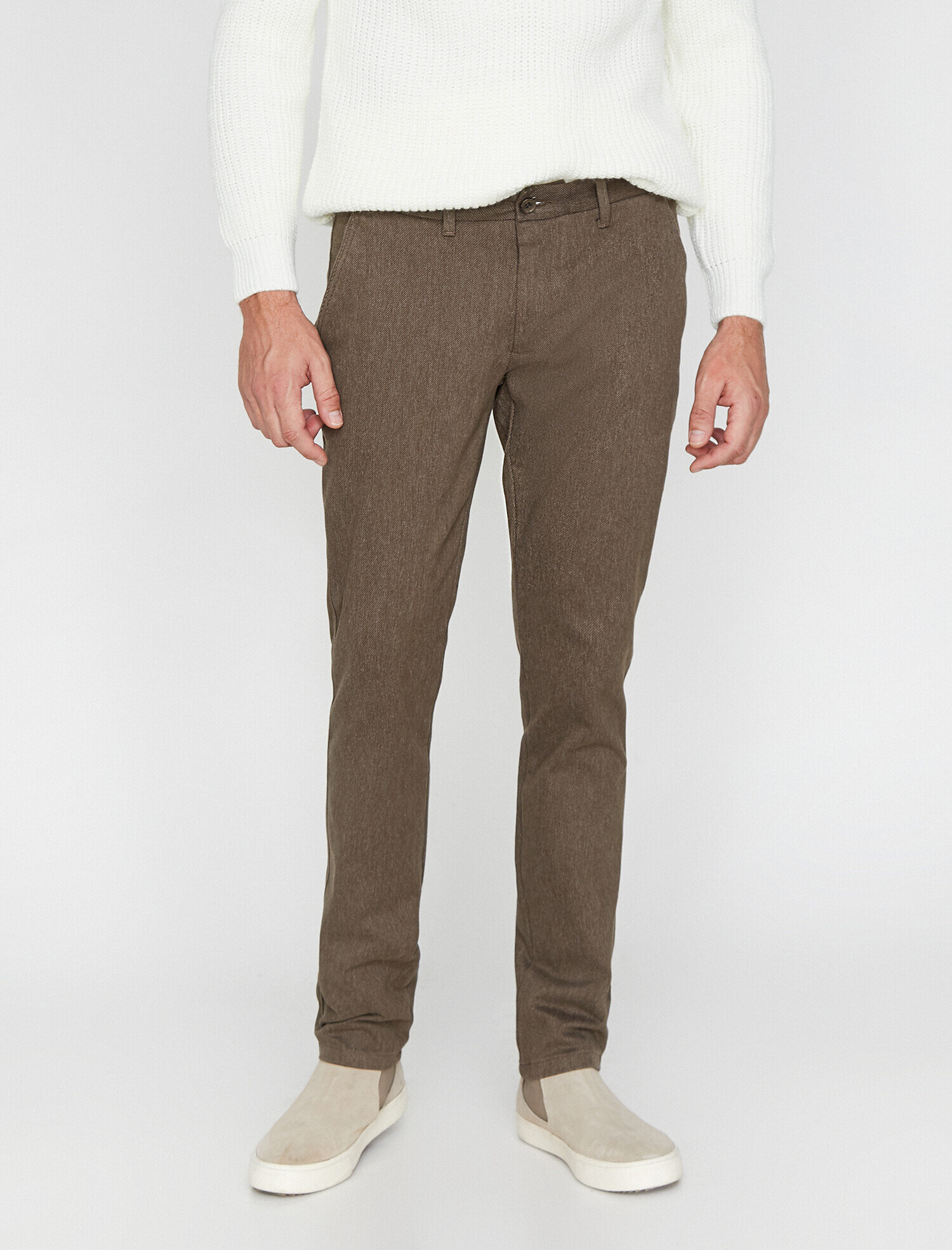   Cep Detaylı Slim Fit Pantolon