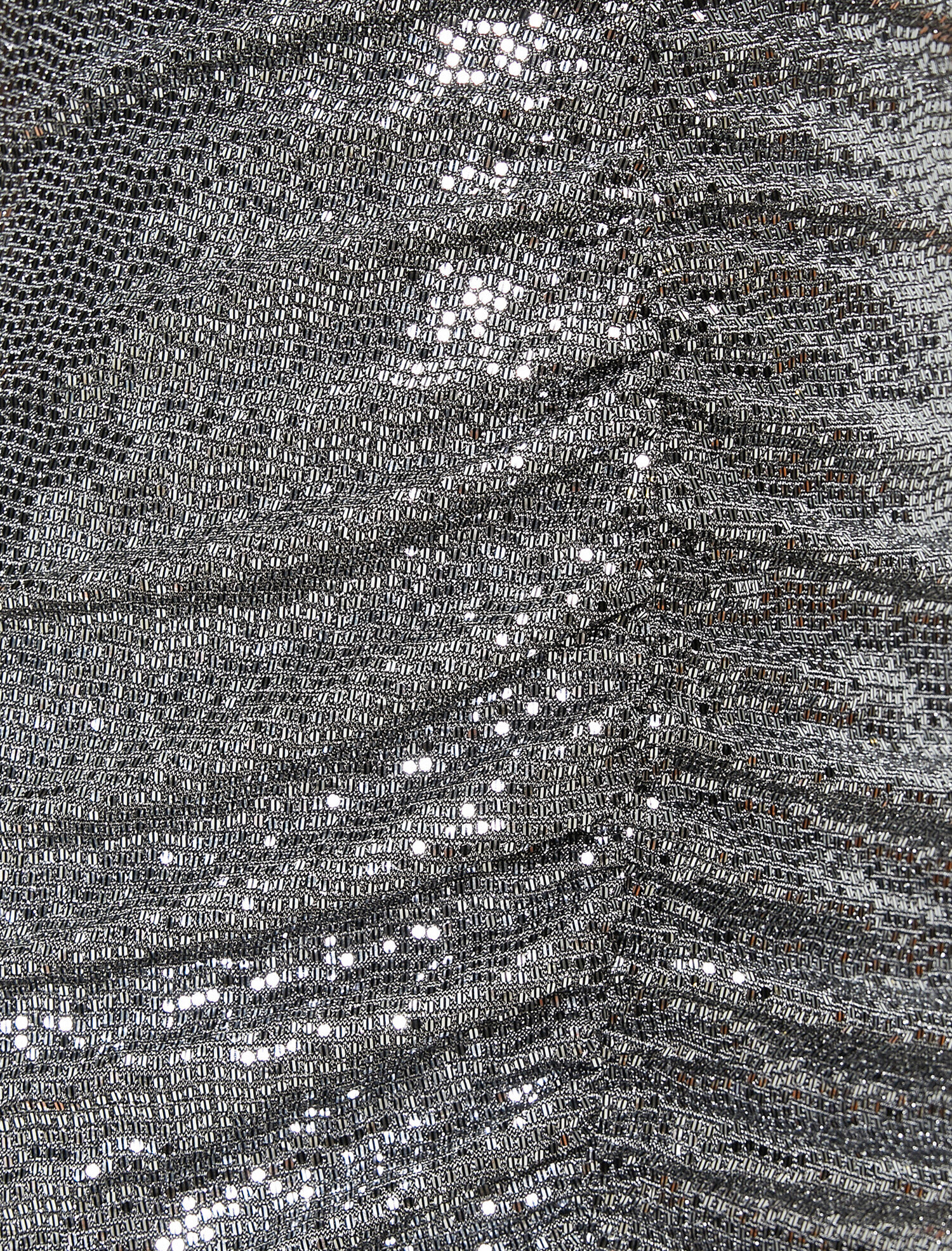   Payetli Abiye Elbise Kısa Kollu V Yaka Kısa