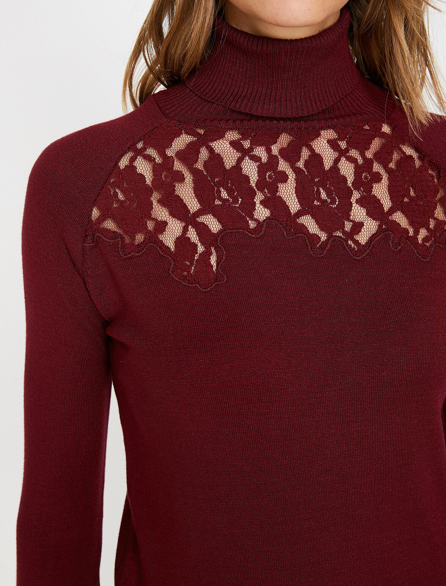   Düğme Detaylı Triko Kazak