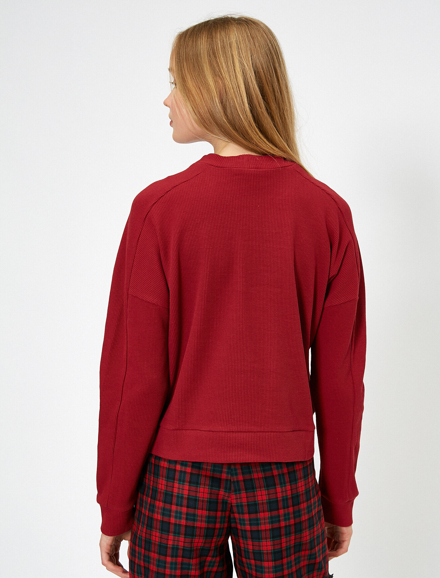   Bisiklet Yaka Sweatshirt