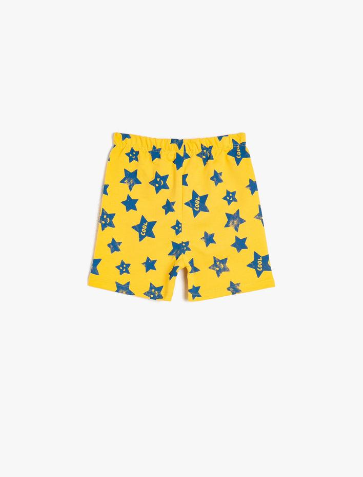 Erkek Bebek Baskılı Şort