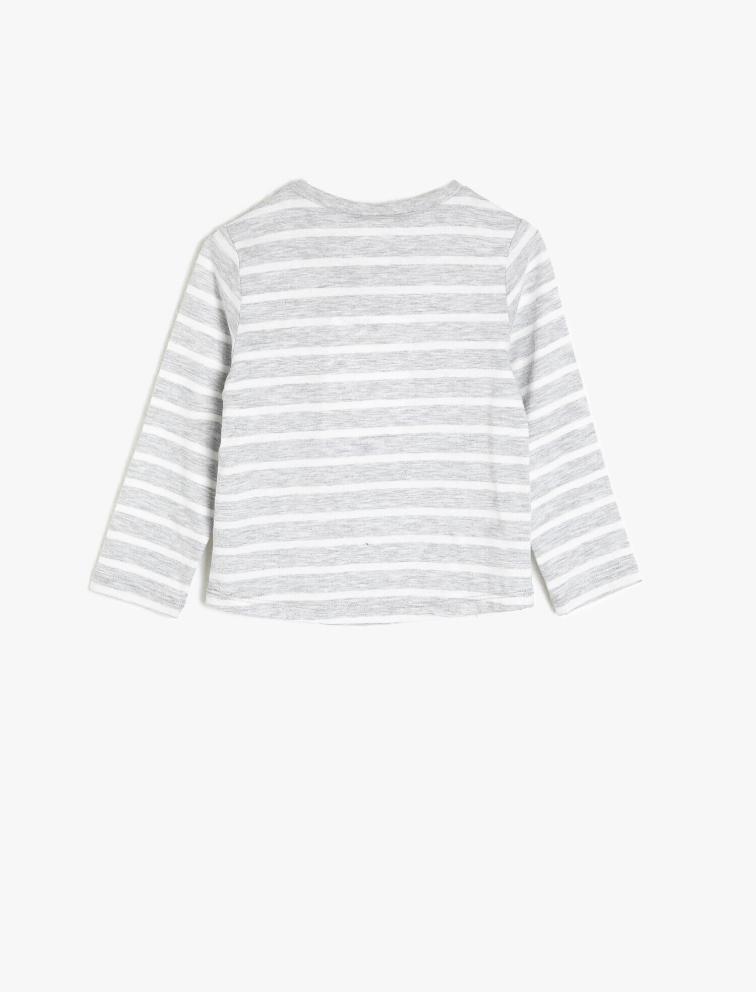  Kız Bebek Baskılı Tişört Uzun Kollu