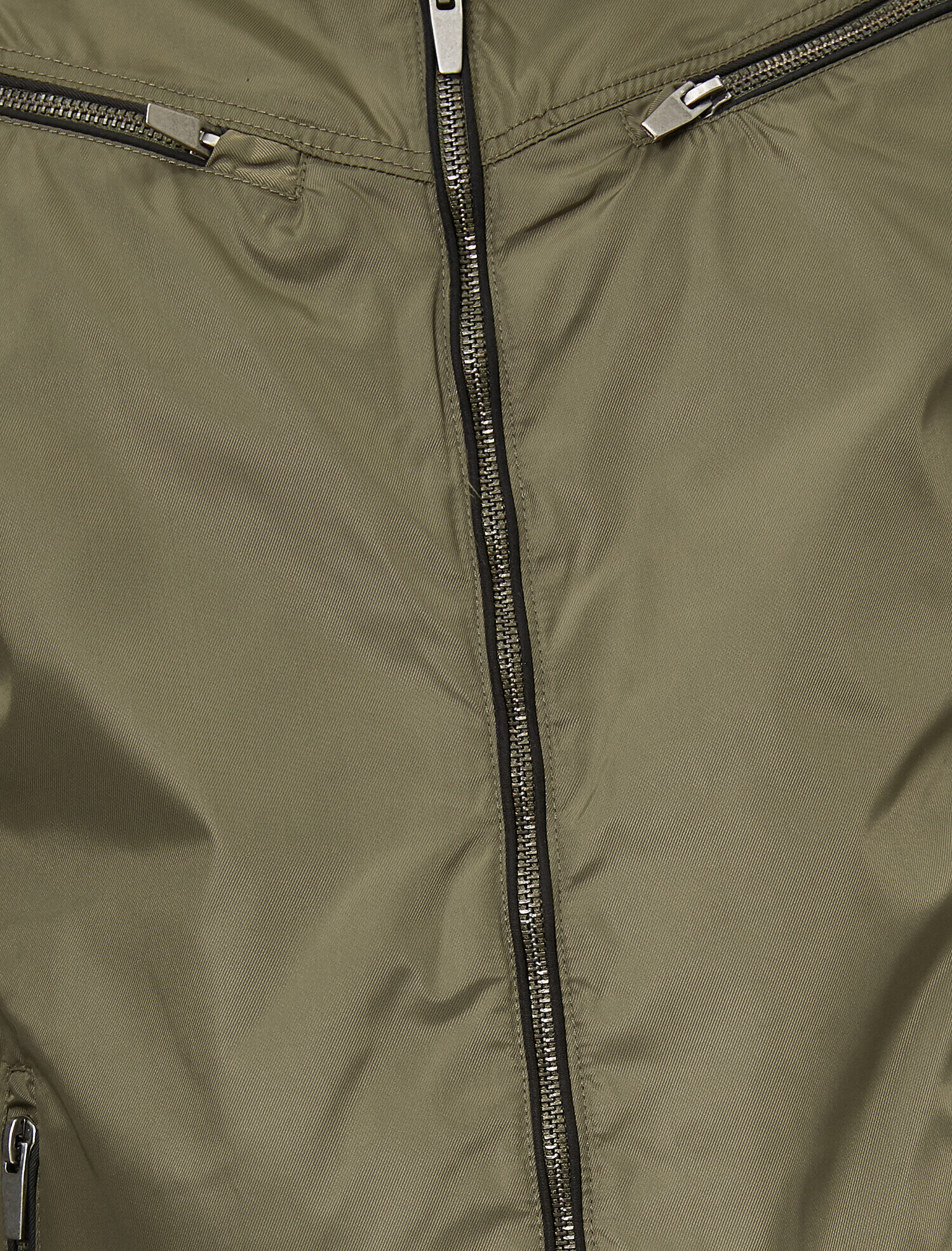   Omzu Dikiş Detaylı Fermuarlı Mont