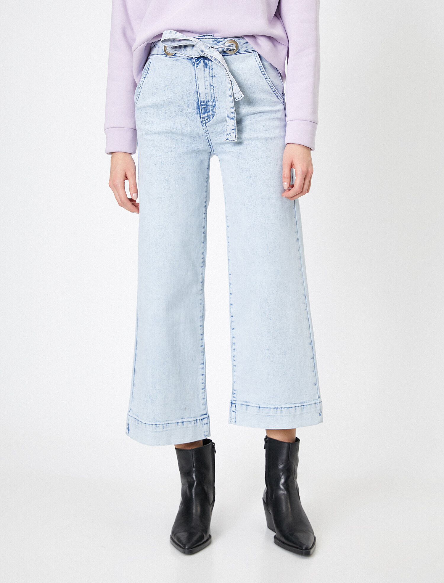   Wide Leg Jean Pantolon - Bianca Jean