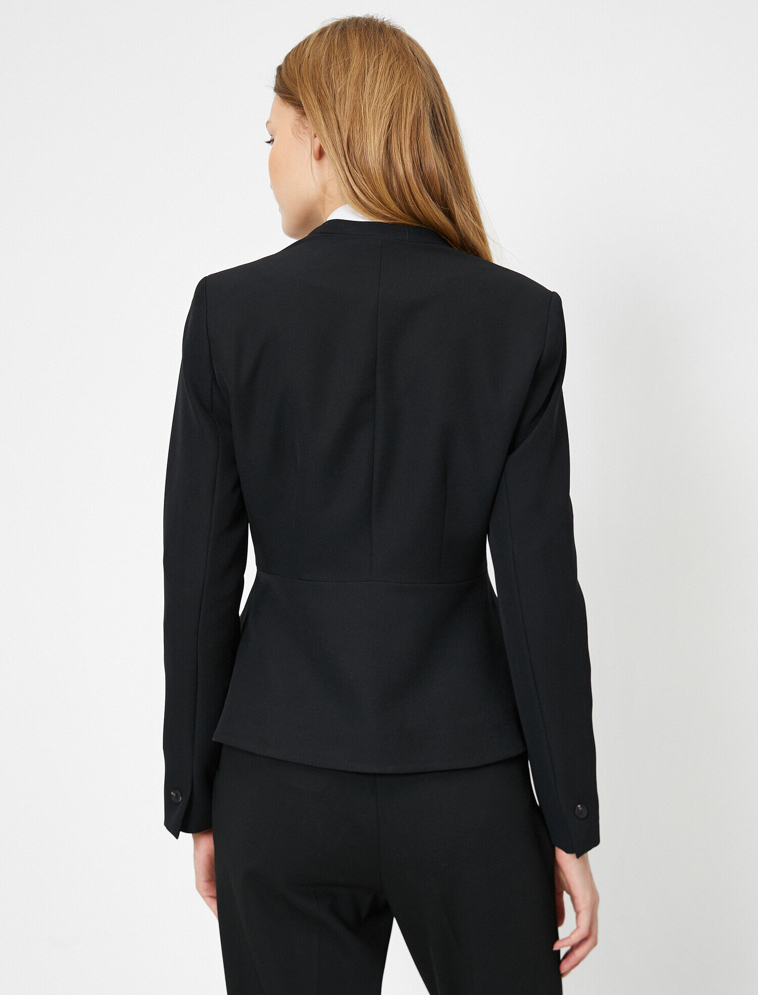   V Yaka Blazer Ceket