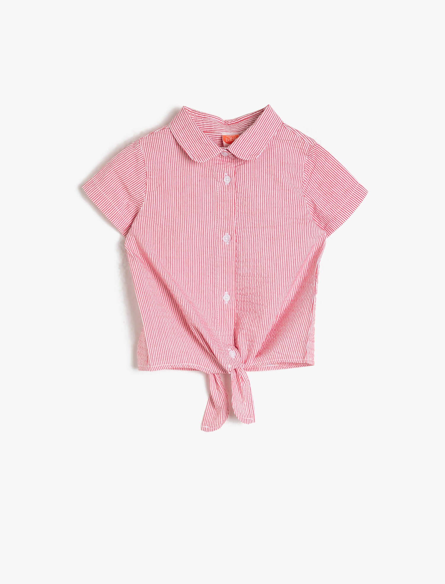  Kız Bebek Çizgili Gömlek