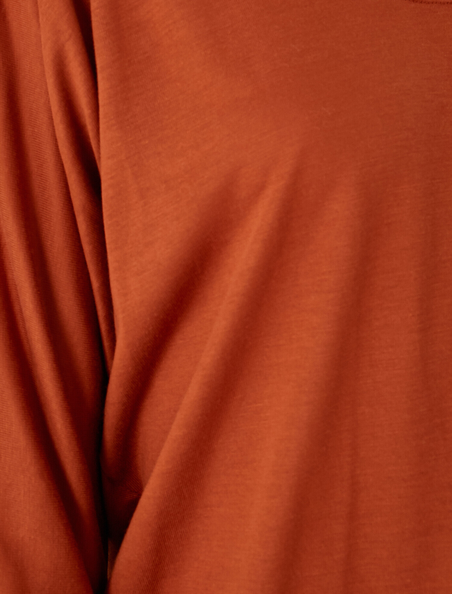   Uzun Kollu Tişört Lyocell Basic