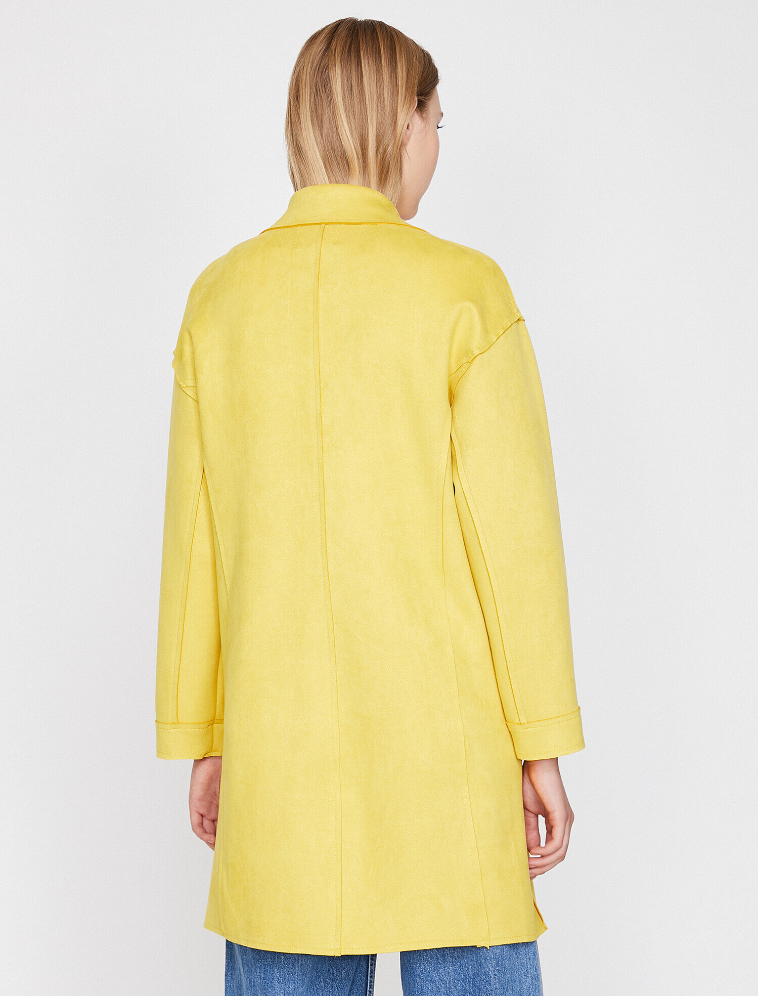   Cep Detaylı Trençkot